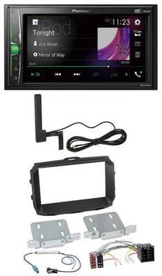 Pioneer MP3 DAB AUX 2DIN Bluetooth Autoradio für Alfa Giulietta 2013-2021 ISO sc - Bild 1 von 4