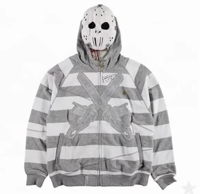 Jadakiss Signed LRG Lifted Research Group Friday The 47th Jason Mask Hoodie - Picture 1 of 3