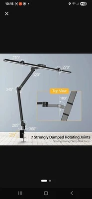  L@@K! Transformable Desk Lamp With Swing Arm - Image 1 of 2