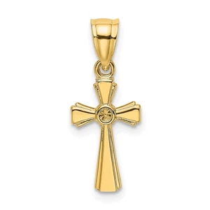 Charm Mini Croce 14K - Foto 1 di 4