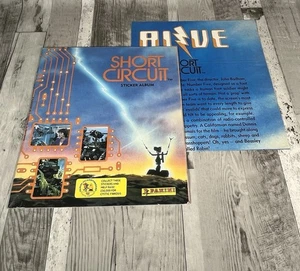 Panini Short Circuit Sticker Album With Poster Vintage 1987 Incomplete - Foto 1 di 24