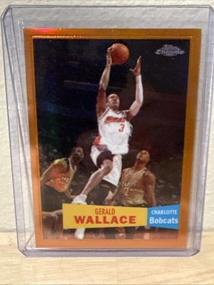2007-08 Topps cromo - Gerald Wallace variación #60 refractor naranja/199 Foto 1 de 2