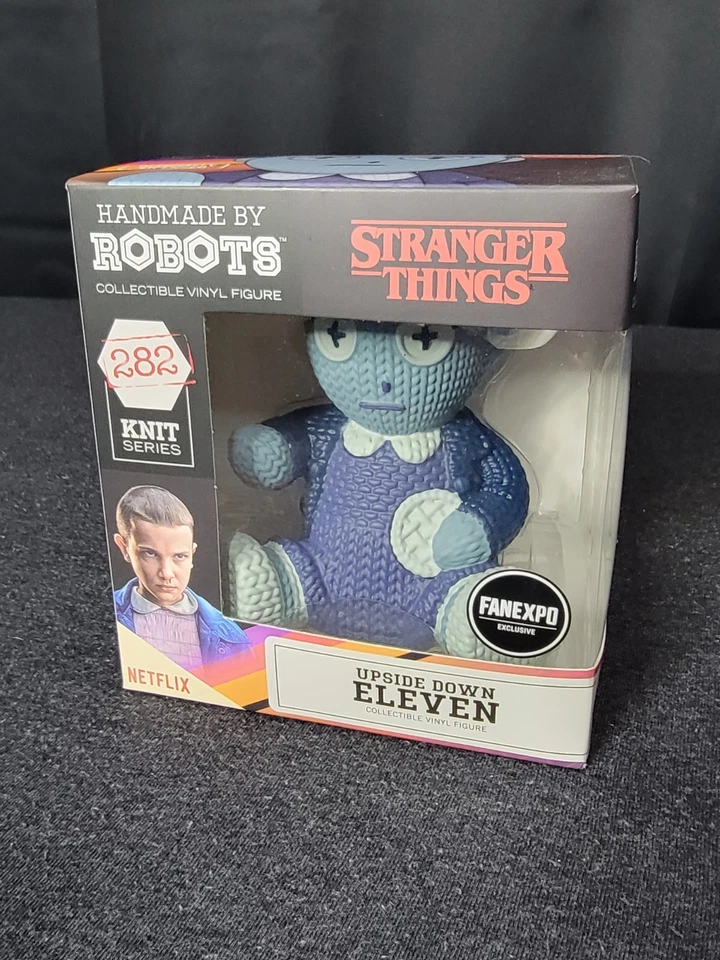 Handmade by Robots: Stranger Things "Upside Down Eleven" Knit Vinyl Fanexpo #282 — 第 1/4 张图片