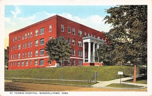 # K2651 MARSHALLTOWN, IA. POSTCARD, ST. THOMAS HOSPITAL - Picture 1 of 2