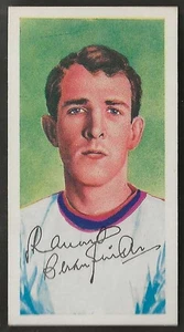 BARRATT-FAMOUS FOOTBALLERS-A13(1965)-#32a- CRYSTAL PALACE (WHITE TOP) - BURNSIDE - Picture 1 of 2