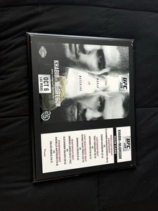 UFC 229 Plaque - Khabib vs McGregor - Picture 1 of 10