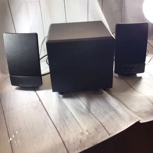 Altec Lansing Computer Speakers & Subwoofer BXR1121 Tested Works - Picture 1 of 16