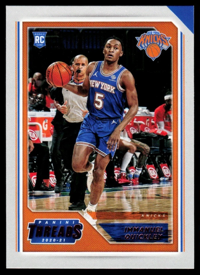 IMMANUEL QUICKLEY RC 2020-21 PANINI CHRONICLES PINK THREADS #100 PARALLEL NEW - Image 1 of 2