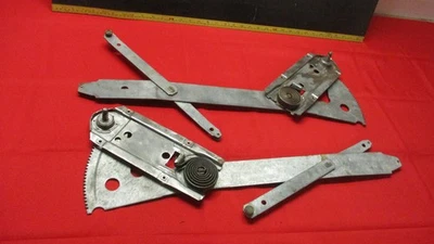 1961-1964 CHEVROLET IMPALA BUICK OLDSMOBILE PONTIAC WINDOW REGULATOR PAIR 2 DOOR - Image 1 of 4