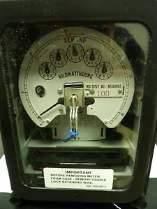 GE 700X64G272 700X64G2 2 STATOR Watt Hour Meter - Picture 1 of 8