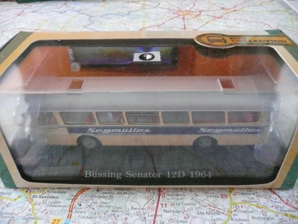 BUSSING Sénator 12 D 1964 Bus Collection 1/72 Neuf en boite - Photo 1/1