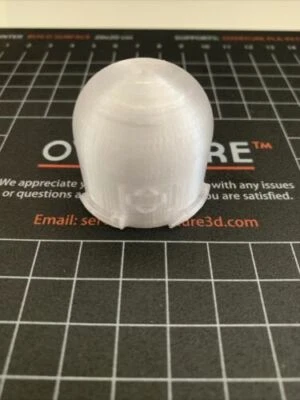 Datsun 240Z 260Z 280Z 280ZX Engine Bay Inspection Lamp Bulb Cover Clear Fits  - Image 1 of 4