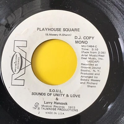 S.O.U.L & Larry Hancock - Playhouse Square - Mono / Stereo - Demo  Ex - Image 1 of 2