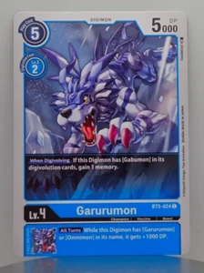 Garurumon - Battle of Omni - BT5-024 - Digimon - Picture 1 of 2