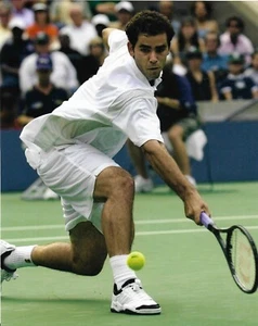 Pete Sampras Unsigned Tennis 8x10 Photo - USA - Wimbledon - US Open - Picture 1 of 1