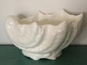 Vintage Coalport Knochen China Muschel Muschel Süßigkeiten Geschirr Gewürz Zucker Schüssel SCHÖN - Bild 1 von 3