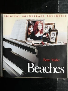BEACHES Movie Soundtrack Cd Bette Midler Used 10 Track 1988 Classic Weepie - Picture 1 of 3