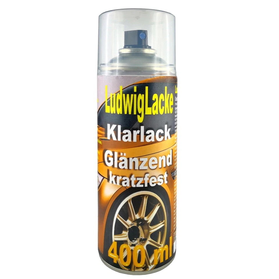Klarlack kratzfest Spraydose glänzend Autolack 400ml Glanzlack - Bild 1 von 1