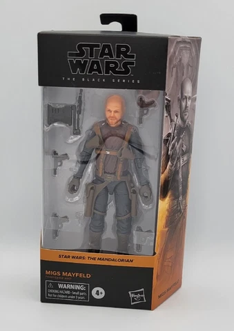 Star Wars The Black Series Migs Mayfeld The Mandalorian 6" Figure New Cover