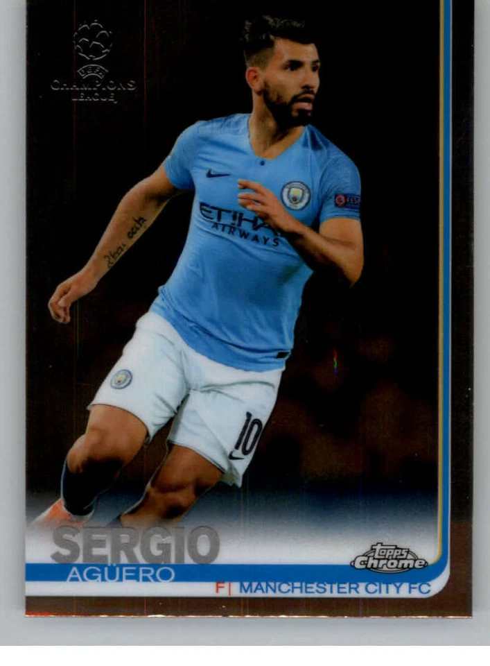 2019 Topps Chrome UEFA Champions League Soccer Base Singles (Pick Your Cards) - Image 1 of 1