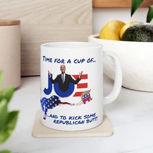 Es ist Wiederwahlzeit! Tasse Joe 2024 Kaffeetasse - Joe Biden - Bild 1 von 7