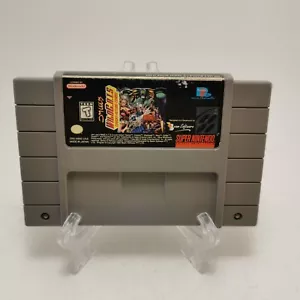 SNES Super Nintendo Jim Lees Wildcats Covert Action Team Tested Working - Picture 1 of 3