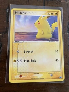 Pokémon TCG Pikachu EX Trainer Kit 1 Blue 6/10 Regular Common-LP - Bild 1 von 2