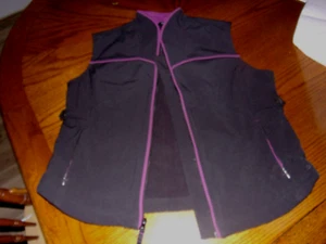 Wall's women's large vest western black pockets zipper  - Picture 1 of 5