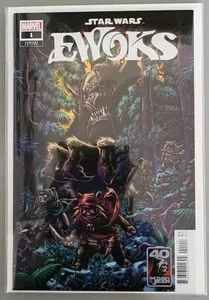 Star Wars: Return Of The Jedi - Ewoks #1 F, 1:25 Holz Incent. Variant, NM/Better - Picture 1 of 1