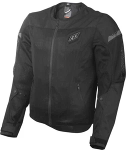 NEW FLY RACING FLUX AIR MESH JACKET, BLACK, MEDIUM, 477-4070M - Picture 1 of 2
