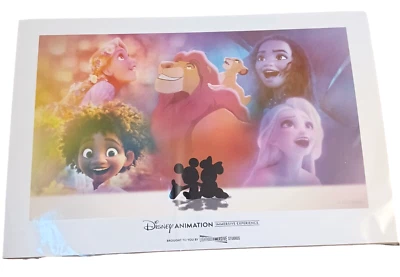 Disney Animation Immersive Experience Print Poster - Brand New Mickey Mouse - Image 1 of 3