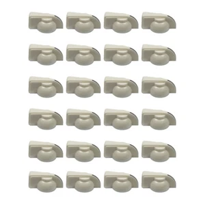 24 PIEZAS Gran Perillas Cabeza de Pollo Guitarra Bajo Amplificador Efecto Pedal Perillas Blanco - Imagen 1 de 8