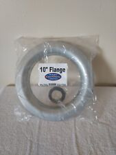 Can Steel Flange, 10-Inch New In Bag Grey Silver Metal 