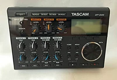 TASCAM DIGITAL POCKETSTUDIO DP-006 Multitrack Recorder 6 Track SD/SDHC MTR New  - Image 1 of 4