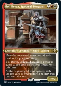 MTG - (Etched Foil) BELL BORCA, SPECTRAL SERGEANT - Commander Legends (R) - Picture 1 of 1