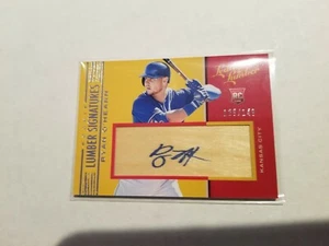 2019 Leather & Lumber Signatures Ryan O'Hearn RC Lumber Autograph /149 Royals - Picture 1 of 1