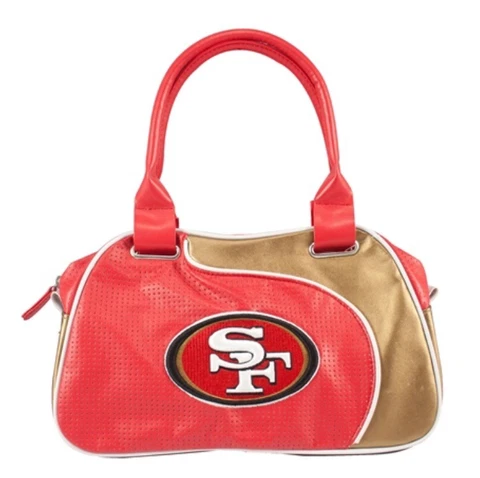 NFL San Francisco 49ers Perfect Bowler Purse Hand Bag Cover