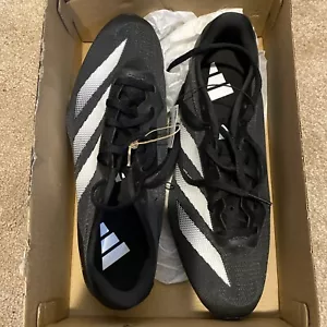 adidas Adizero Sprintstar Black Zero Metallic Men’s Sz 10 - Picture 1 of 6