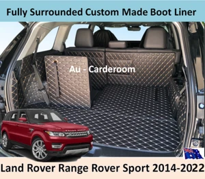 Land Rover Range Rover Sport 2014-2022 Custom Made Trunk Boot Mats Cargo Liner - Picture 1 of 13