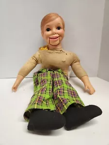 Vintage Ventriloquist Doll Antique Dolls Spooky Hallowen Prop Scary Creepy Old - Picture 1 of 12