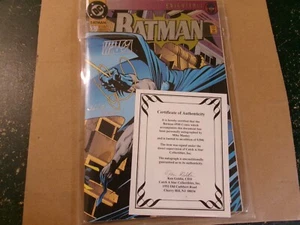 Batman comic # 500 by DC Comics (collector's edition) AUTO Mike Manley COA - Picture 1 of 2