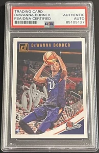 Dewanna Bonner Signed 2019 Donruss Base Card Connecticut Sun PSA/DNA Slabbed - Picture 1 of 2