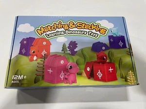 "Matching and Stacking" Learning Dinosaurs Toy - Picture 1 of 2
