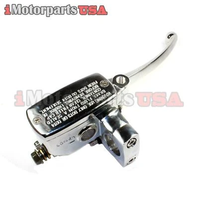 KAWASAKI VULCAN VN 800 900 1500 1600 2000 CRUISER CHROME MASTER BRAKE CYLINDER  - Image 1 of 2