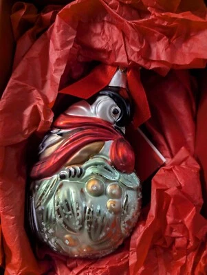 Lenox Chickadee Yuletide Treasures INVIERNO SALUDOS Adorno de Navidad 5.5"  Foto 1 de 3