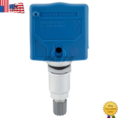 For Nissan Infiniti TIRE PRESSURE SENSOR TPMS blue Schrader 40700-1AA0B, TS-NS02 - Image 1 of 4