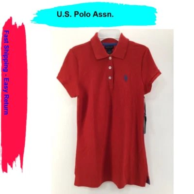 U.S. Polo Assn. Polo Ultimate para mujer, rojo de carreras [S] Foto 1 de 2