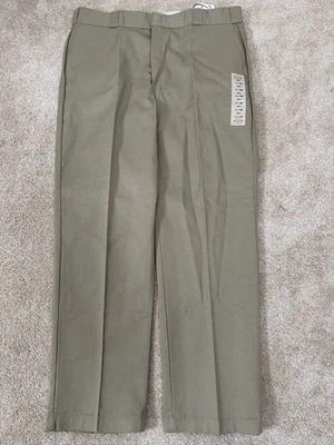 Pantalones Dickies Para Hombre 874 Ajuste Original Plano Trabajo 40X 32 Uniforme Scotchgard Foto 1 de 4