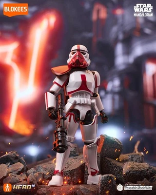 Figura de acción Blokees Star Wars The Mandalorian Incinerator Stormtrooper GV-01 Foto 1 de 4