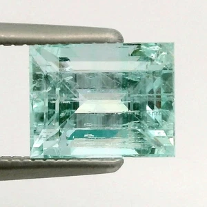 ¡Certificado "GIA" 2,00 quilates! PRECIOSO BERILO VERDE HELIODOR SIN CALEFACCIÓN DE BRASIL - Imagen 1 de 7